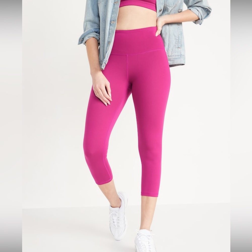 Old Navy PowerPress Crop Leggings for Women
